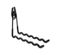 Support mural pour raquette de tennis - Support mural pour raquette de badminton, support de rangement avec caoutchouc de protection, crochet en acier robuste, support de pagaie en acier, organisateur