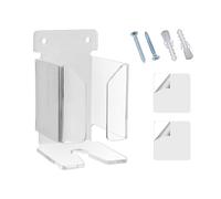 Support mural pour rasoir électrique pour homme, Transparent, 10,6 x 6,35 x 6,35 cm, 10.6x6.35x6.35cm, comme description