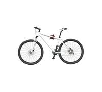 vidaXL Support mural de réparation de vélo pliable, pince de support, rouge et noir
