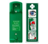 Support mural pour rinçage oculaire