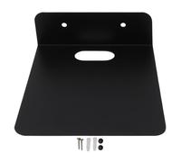 Support mural pour routeur en alliage d'aluminium, support de rangement suspendu robuste pour projecteur, décodeur, appareil photo, lecteur DVD, haut-parleur intelligent, salon, (Small: Approx.