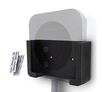 Support mural pour routeur noir avec insert en feutre compatible avec Netgear Nighthawk M1 M2 M5 MR1100 MR5200