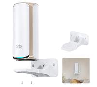 Support mural pour routeurs Orbi WiFi 7 - Compatible avec les systèmes de maille Orbi 970, 870, 770 et Nighthawk WiFi 7, support sécurisé Orbi pour économiser de l'espace et augmenter le signal