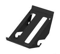 Support mural pour scie circulaire, support de rangement en fer robuste pour garage, atelier, abri de jardin, organiseur de scie électrique avec crochet de gestion des cordons, noir