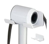 Support mural pour sèche-cheveux, organisateur de câble auto-adhésif avec capacité maximale de 2 kg, organisateur et rangement pour ustensiles de coiffure - Pour maison, chambre, appartement, salle de