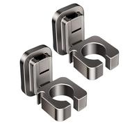 Support mural pour sèche-cheveux peu encombrant en matériaux robustes pour un accès facile dans les salles de bains et autres zones, accessoire de salle de bain facile à installer