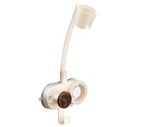 Support mural pour sèche-cheveux rotatif 330 g mains libres avec rangement pour cordon | Support de souffleur d'air interactif | Support rotatif à 360 degrés pour femme, maman, salle de bain, salon