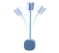 Support mural pour sèche-cheveux - Support mural - Réglable à 360 degrés - Avec enrouleur de câble - Mains libres - Sans perforation - Pour hôtel, armoire