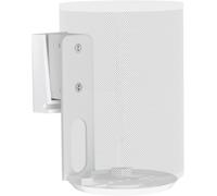 Support Mural pour Sonos Era 100,Support Enceinte Murale Inclinable Orientable pour Un Meilleur Plaisir Audio,Gestion des Câbles,Supporte Jusqu'à 3 kg(1 Support,Blanc)