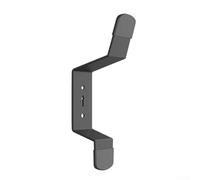 Support mural pour Sonos Move 1 et 2 - Support de haut-parleur en métal noir - Design compact - Support audio sécurisé pour la maison - Kit d'installation facile - Taille 180 x 37 mm