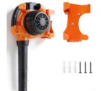 Support mural pour souffleur de feuilles, support de rangement en métal robuste pour Stihl-BG-56 BG-66 BG-86 SH-56 SH-86, support recouvert de caoutchouc orange