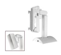 Support Mural pour Support de Plafond pour Bose UB-20II, Support de Haut-Parleur en Acier Peu encombrant avec Fixations-Blanc