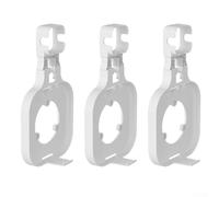 Support mural pour système maillé eero 7 - Support sans perçage pour amplificateur de signal - Support mural en ABS blanc 22 x 13,5 cm (3 pièces)