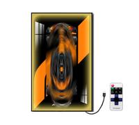 Support mural pour tableau mural Technic LEGO 42207 42206 F1 Supercar (avec lumière, 42228)