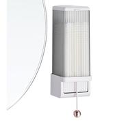 Support mural pour tampons de coton cosmétiques, 19 x 6 x 7 cm, distributeur de tampons en coton de maquillage pour coiffeuse de salle de bain, accessoire pratique de soins de la peau