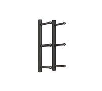 Support mural pour tapis de yoga avec support de rangement pour équipement de gym - Étagère flottante peu encombrante pour rouleaux en mousse - Installation facile - Support en fer à 3 à 7 couches