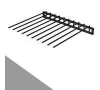 Support Mural pour Tapis de Yoga, en Fer Noir, Grande capacité, Convient aux Cours de Fitness, Studios, salles de Sport (Peut contenir 10 Tapis de Yoga).