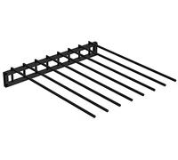 Support Mural pour Tapis de Yoga, en Fer Noir, Grande capacité, Convient aux Cours de Fitness, Studios, salles de Sport (Peut contenir 8 Tapis de Yoga).