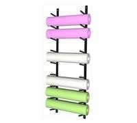 Support mural pour tapis de yoga, rouleau en mousse, bandes de résistance, petits outils d'entraînement, rangement