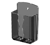 Support mural pour télécommande, support mural pour télécommande TV | Support de télécommande flottant chic | Support mural pour téléphone sans perceuse, accessoires de rangement, étagère flottante ad