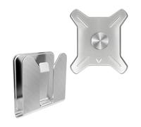 Support mural pour téléphone - Support de téléphone portable avec angle réglable - Organiseur mural - Support compact pour smartphones, aménagement de la cuisine de la chambre à coucher - WallPhon