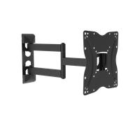 Support mural pour téléviseur Cabletech, réglage vertical/horizontal de 13" à 42", poids maximal supporté : 30 kg
