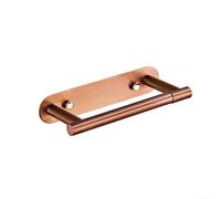 Support mural pour toilettes en acier inoxydable SUS 304, noyau pivotant flexible, installation sans perçage ni vis, convient aux rouleaux standard, accessoire de salle de bain moderne (or rose)