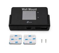 Support mural pour TP-Link M8550 - Support mural stable pour caravane, camping-car et maison - Résistant à la chaleur jusqu'à 86 °C - Vis et pastilles adhésives incluses - Montage mural propre sans