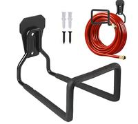 Support mural pour tuyau - Crochet d'arbre en métal de 25 cm, supports de tuyaux, rangement extérieur | Organisateurs de tuyaux muraux pour garage de cour salle de bain accessoires système suspendu