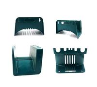 Support mural pour tuyau d'arrosage - Support de rangement en plastique PP robuste pour équipement d'arrosage extérieur, résistant aux intempéries, facile 2-S