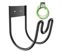 Support Mural Pour Tuyau D'arrosage - Support De Tuyau En Métal D'une Capacité De 150 Pieds | Cintre Robuste Pour Lignes D'extension D'eau, Tuyaux D'aspirateur, Cour Extérieure, Garage, Organisateur D