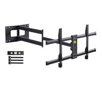 Support Mural Pour Tv À Longue Portée, Pivotant Et Inclinable Avec Bras Articulé De 109 Cm, Convient Aux Téléviseurs De 42 À 86 Pouc