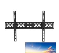Support Mural Pour TV - Support Mural pour Téléviseur Écran Plat Moniteur,Fixation Ultra-Fine pour Écrans Plat et Courbé avec Nivellement Intégré