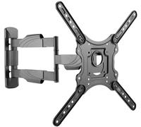 Support mural pour TV ultra fin, inclinable, pivotant et bras type cantilever 43"", 44"", 46"", 47"", 50"", 51"", 55"", 37"", 39"", 40"", 42"" avec fixations VESA de 300 x 300 et 400 x 40 610 mm