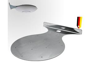 Support mural pour Ubiquiti UniFi U7 & U6, en acier, angle de 90 °, montage mural, fabriqué en Allemagne, en acier inoxydable, compatible avec Pro/Enterprise/LR/Lite