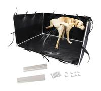 Support mural pour urinoir pour chiots à bord haut, support pour coussins d'uriner pour chiots à parois hautes pour bouledogue français Corgie