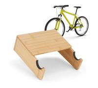 Support mural pour vélo en bois - Support mural pour vélo en bambou - Support mural pour vélo de course - Support mural pour vélo - Support mural pour vélo - Support mural pour vélo