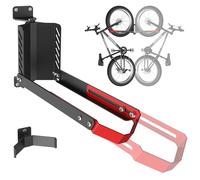 Support mural pour vélo, pivotant à 160°, de qualité supérieure, sans levage lourd, peut supporter jusqu'à 40 kg, support mural pliable réglable pour un rangement peu encombrant, convient pour les