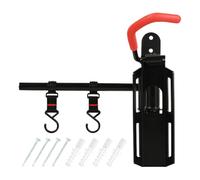 Support Mural Pour Vélos,Crochet De Rangement Solide Pour Stockage,Crochet De Suspension Verticale - Pour Vélos De Famille, Usage En Intérieur Et Extérieur, Garage, Maison