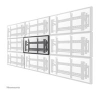 Support mural pour videowall Neomounts LED-VW2000BLACK, 32 à 75 pouces, jusqu'à 70 kg, VESA 200x200 à 600x400, fixé
