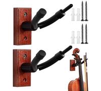Support mural pour violon - Suspension en bois avec crochet violet, étagère d'affichage | Accueil salle de classe, étude, salle de classe, salle de musique, orchestre pratique, conservatoire