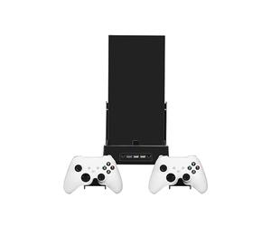 Support mural pour Xbox Series X, manette et étagère pour casque Support mural pour étagère à suspendre au mur, à monter près ou derrière la TV