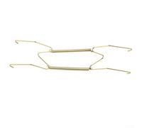 Support mural réglable avec support de plaque à ressort pour exposer des assiettes rondes ou carrées sur un mur ou un porche (25,4 cm)