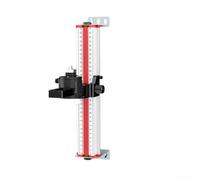 Support mural réglable de 20 à 40 cm avec cadre en alliage d'aluminium et adaptateur à vis pour les niveaux, offrant un soutien stable et une mesure précise (30 cm)