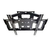 Support Mural Réglable for Téléviseurs LCD De 26 À 52/55 Pouces, Support De Plafond À Double Bras Conforme À La Réglementation LR.(Black+26-55-inch Dual-Arm)
