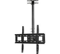 Support mural réglable pivotant et inclinable compatible avec les écrans LED de 3275 pouces, peut supporter 60 kg max VESA 600 x 400 mm, installation facile, design peu encombrant.