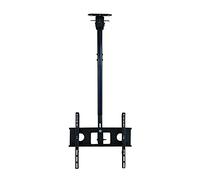 Support mural réglable pivotant et inclinable pour écran plat LCD de 32 à 60" - Supporte jusqu'à 50 kg - Extension de 2,6 à 3 m - Noir
