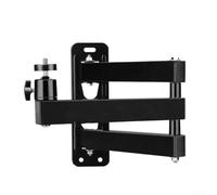 Support mural réglable pliable pour projecteur avec bras rotatif en acier au carbone pour un soutien stable des caméras de projection et lumières LED pour home cinéma bureau ou école