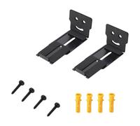 Support mural réglable pour barre de son pour économiser de l'espace - Fixation sécurisée - Utilisation du cinéma maison - Supports muraux réglables