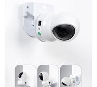 Support mural réglable pour caméras dôme - Support de montage sans perçage offrant un soutien stable et un positionnement flexible pour différents types de caméras dôme (blanc B)